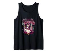 Witchy Goose Chemise d'halloween Chapeau de sorcière Cape étoile Baguette drôle Débardeur