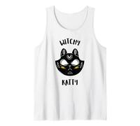 Witchy Katty (Motif Chat Sorcier) Débardeur