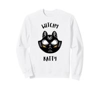 Witchy Katty (Motif Chat Sorcier) Sweatshirt