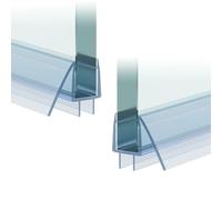 WITEN&NOCK Ensemble de 2 joints d'étanchéité de 80 cm pour cabine de douche, profils déperlants, joint pour porte de douche, épaisseur de verre 8-10 mm