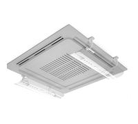 WITFORMS /CASSETTE - Déflecteur d'air AC réglable adapté aux sorties de climatiseurs à cassette. Améliore la circulation du refroidissement et du chauffage