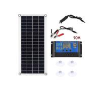 (with 10A Controller) 1000W Solar Panel Kit 12V With 10A To 60A Charge Controller For RV Car Phone And Outdoor Charging Complete System