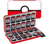 With 24 NS Games Card Holder Organizer Container,Case for Switch Games,Case for Switch,Storage Box for Nintendo Switch Games Cartridges,Portable Protection