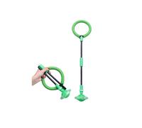 (with backpack, Green) Children Flashing Jump Ring Sports Bouncing Ball Foldable Flashing Bouncing Ball Suitable For Children Or Adults Skill Game
