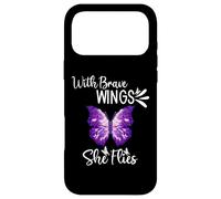with Brave Wings She Flies Sign She Flies with Her Own Wings Coque pour iPhone 17 Pro Max