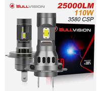 With Fan Mini CSP LED 9005/HB3 Ampoules de sauna sans fil pour voiture avec ventilateur, lumières LED CANBUS, 110W Turbo, H7, 30000LM, H4, H11, 9012, 9005, 9006, mini lampe, 3580 CSP ""Nipseyteko