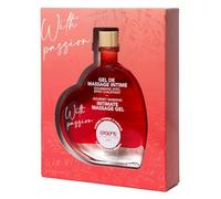 WITH PASSION - GEL DE MASSAGE INTIME COMESTIBLE AVEC EFFET CHAUFFANT