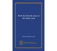 With the British army in the Holy Land