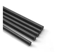 With Various Diameters Carbon Fiber Rod, 1000MM Round, High Strength And Lightweight Composite Parts(6mmx1000mm)