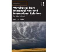 Withdrawal From Immanuel Kant And International Relations