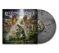 WITHIN SILENCE - ECLIPSE OF WORLDS SILVER/BLACK VINYL - Vinyl Record - G3z
