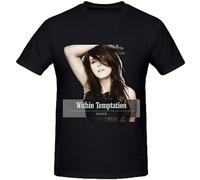 Within Temptation Faster Animals T Shirts for Men Black S
