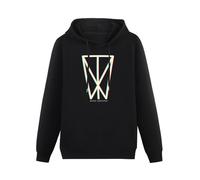 Within Temptation Glitch Icon Long Sleeve Mens Hoody with Pocket Sweatershirt, Hooded Size 3XL