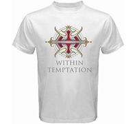 Within Temptation Metal Mens T-Shirt White Unisex Tee 3XL