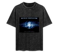 Within Temptation Silent Force Washed Round Neck Men Women Tee Shirt Size S
