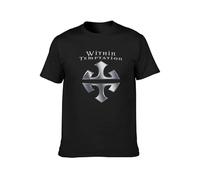 Within Temptation T-Shirt Mens Black Unisex Tees XL