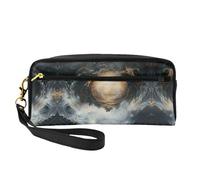 Within The Tides Trousse de toilette de voyage pour femme, pochette à fermeture éclair, idée cadeau, Noir , Taille unique, Trousse de maquillage