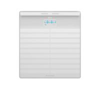 Balance Connectée - Withings - Body Scan - Blanche - Électrocardiogramme - 180 kg - 50 g de graduation