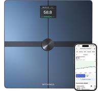 WITHINGS Body Smart - Balance connectée WIFI, pèse-personne BIA, analyse de la composition corporelle, graisse corporelle, masse musculaire, pourcentage d'eau, IMC, poids