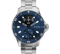 Withings Hwa09 44 Mm Boîtier Bleu Avec Bracelet Sport Gris