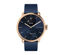 Withings Montre connectée santé ScanWatch 2 – ECG, SpO2, température – 38 mm Bleu