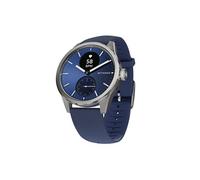 Withings Montre connectée ScanWatch 2 42 mm Argent bracelet Bleu Nuit