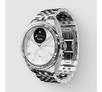 Montre connectée Withings ScanWatch Nova 39 mm Brillant Edition Argent avec bracelet Métal E