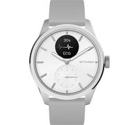 WITHINGS Smartwatch Scanwatch 2 100% Edelstahl silber / weiß taille unique Unisex 38 / 42 mm HWA10-modèle 1, HWA10-modèle 2, HWA10-modèle 4, HWA10-BUNDLE 1, HWA10-MODEL 3-ALL-IN, HWA10-MODEL 5-ALL-IN,