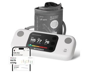 Withings Wpm07-08-All-Int Tensiomètre (Pression Artérielle) Bras Supérieur Automatique 16 Utilisateur(S)