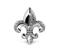 WithLoveSilver Broche en argent sterling 925 en forme de fleur de lys, Argent sterling, Vous ne savez pas