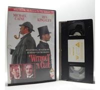 Without A Clue: (1988) Crime Comedy - Large Box - M.Caine/B.Kingsley - Pal VHS