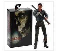 (without box)NECA Ghost Evil Dead 2 Dead By Dawn Figure Youth Injured ASH Action Figures Classic Terror Movie Gift 18cm Hallowen Gifts