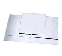 Without brand 5pcs 100x100x0.5mm Feuille de Zinc Pur Zn Plaque de Haute pureté Feuille Feuille métallique for Accessoires Électroportatif