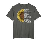 Without dignity there is no liberty - Patrice Lumumba Quote T-Shirt