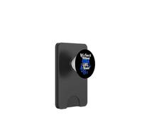 Without Ezra Life Would B Flat Music Lover Prénom PopSockets PopWallet pour MagSafe