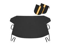 (Without magnet) Black Snow Windshield Sunshade SUV Car Front Window Protective Ice Frost Guard