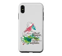 Without Music Life Would Be A Mistake Gramophone Vintage Coque pour iPhone XS Max