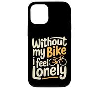 Without My Bike I Feel Lonely Motard Moto - Coque pour iPhone 12/12 Pro
