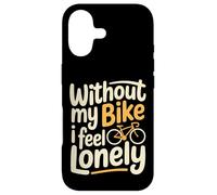 Without My Bike I Feel Lonely Motard Moto - Coque pour iPhone 17