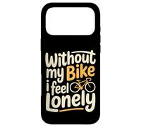 Without My Bike I Feel Lonely Motard Moto - Coque pour iPhone 17 Pro Max
