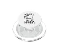 Without The Bass Clarinette Life Would B Flat Music Pun PopSockets PopGrip pour MagSafe