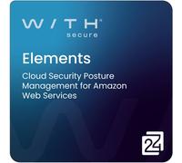 WithSecure Elements Cloud Security Posture Management for Amazon Web Services 1 An 1 - 24 Utilisateur(s) Nouvel Achat