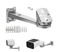 WiTi Support mural en acier inoxydable pour caméra de surveillance, bras d'extension pour Eufy Solocam s220, systèmes de surveillance de sécurité installation intérieure et extérieure