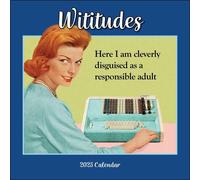 Wititudes 2025 Wall Calendar
