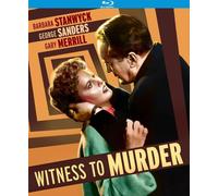 Witness to Murder [Blu-Ray]