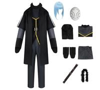Witorya Rimuru Tempest Costume de cosplay Rimuru Tempest, veste, chemise, uniforme, masque, perruque, accessoire pour femme