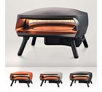 Witt ETNA Rotante Four à pizza primé avec pierre à pizza rotative à 360 ° et brûleur à booster Ce four à pizza à gaz d'extérieur cuit une pizza en moins d'une minute - Graphite