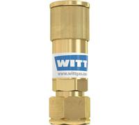 WITT Raccord de flexible SK 100-3 gaz combustible G 3/8 pouce LH corps MG - 150015