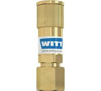 WITT Raccord pour tuyaux SK 100-3 oxygène G 1/4Zoll RH MG corps - 150017