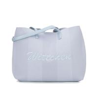 WITTCHEN Grand fourre-tout cabas pour femme | format A4 avec bandoulière | en cuir écologique | sac à main spacieux et pratique | Sac bleu